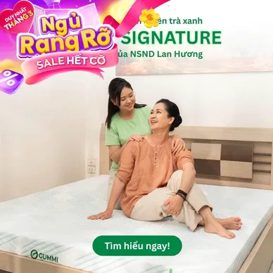 Nệm Gummi Signature – Công nghệ kép, nâng đỡ vượt trội, kháng khuẩn tối đa - Thumbnail