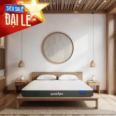 Nệm foam Goodnight Massage 2.0 (Hachi) giảm áp lực dày 15cm - Thumbnail