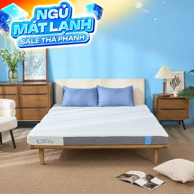 Nệm foam iComfy Fold 4.0 gấp 3 dày 12cm - Thumbnail