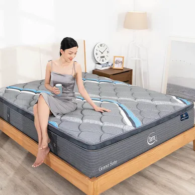 (Phiên bản giới hạn) Nệm lò xo Serta Perfect Sleeper Grand Suite cao cấp kháng khuẩn dày 30cm - Thumbnail