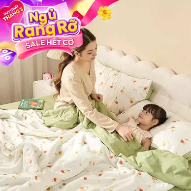 Bộ ga chun vỏ chăn Goodnight Bamboo mềm mại, điều hòa thân nhiệt - Thumbnail