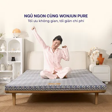Nệm Bông ép Wonjun Pure (Gấp 3) - Thumbnail