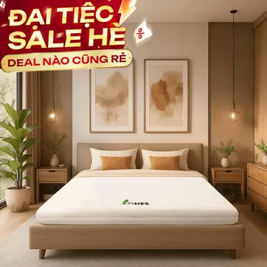 Nệm cao su Gummi 7zones nhập khẩu dày 12cm - Thumbnail