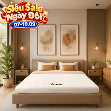 Nệm cao su Gummi 7zones nhập khẩu dày 12cm - Thumbnail