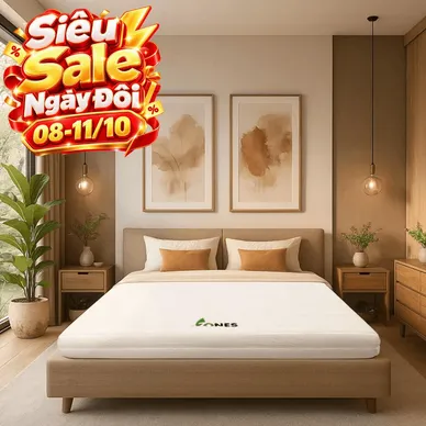 Nệm cao su Gummi 7zones nhập khẩu dày 12cm - Thumbnail
