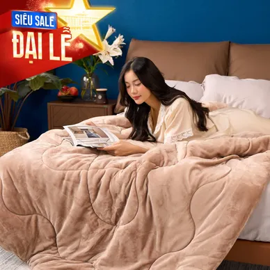 Chăn nhung tuyết giữ ấm Amando Warm Flannel (SS25) - Thumbnail