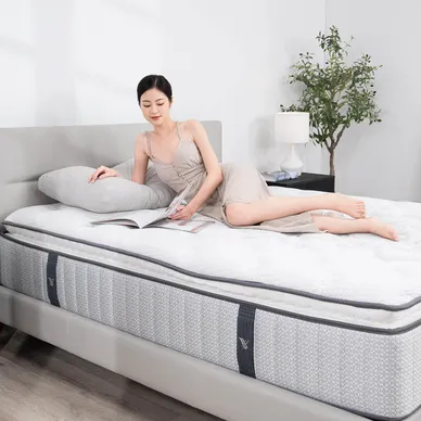 (Phiên bản giới hạn) Nệm lò xo Serta Pedic iBalance cao cấp điều hoà thân nhiệt dày 36cm - Thumbnail