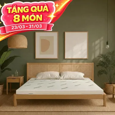 Nệm cao su thiên nhiên Gummi Classic thế hệ mới dày 5/10/15cm - Thumbnail