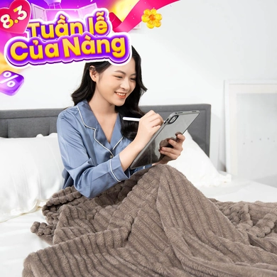 Chăn lông tuyết Microfiber Amando Fleece