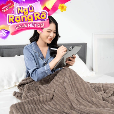 Chăn lông tuyết Microfiber Amando Fleece