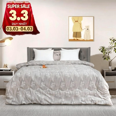 Chăn đại hàn lông thỏ mềm mịn giữ ấm Amando Warm