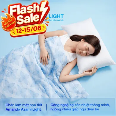 Chăn Amando Azami Light điều hòa làm mát