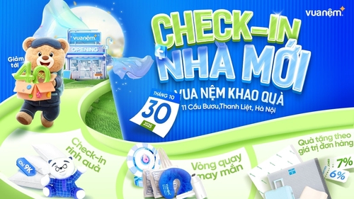 Khai trương cửa hàng Vua Nệm 11 Cầu Bươu, Thanh Liệt, Hà Nội