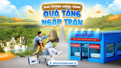 Goodnight khai trương cửa hàng đầu tiên tại 242 Đ. Cầu Giấy, Dịch Vọng, Cầu Giấy, Hà Nội