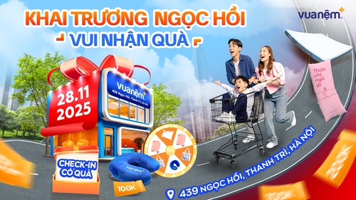 Vua Nệm Khai Trương Cửa Hàng 439 Ngọc Hồi, Văn Điển, Thanh Trì, Hà Nội