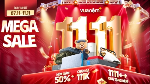 Vua Nệm sale 11/11: Ngày Đôi Độc Nhất – Sale Cực Chất