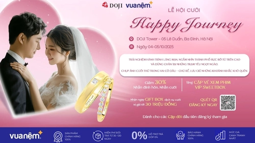 Lễ hội cưới “Happy Journey”: Khời đầu hành trình tình yêu – Tỏa sáng ngày trọng đại