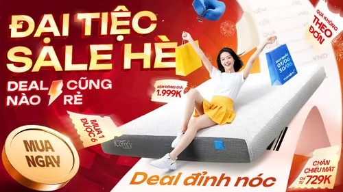 Ưu đãi tháng 6: Đại Tiệc Sale Hè – Deal Nào Cũng Rẻ
