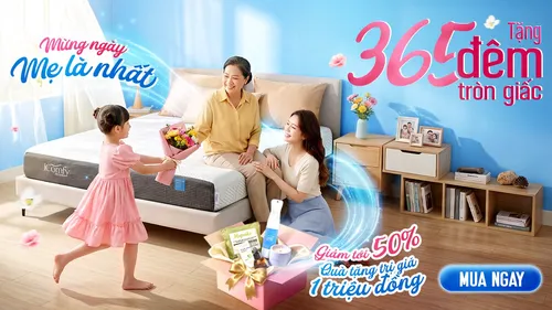 Mừng Ngày Mẹ Là Nhất –  Tặng 365 Đêm Tròn Giấc