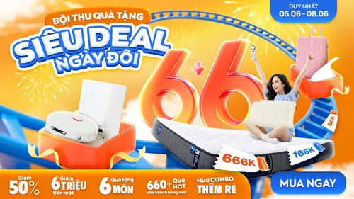 Sale 6/6: Siêu Deal Ngày Đôi – Bội Thu Quà Tặng