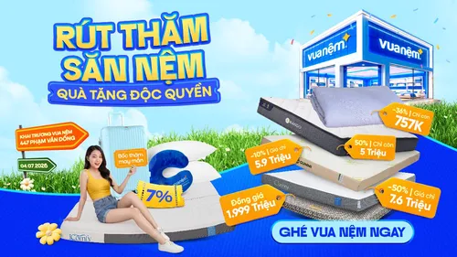 Vua Nệm Khai Trương Cửa Hàng tại 12 Ngõ 477 Phạm Văn Đồng, Xuân Đỉnh