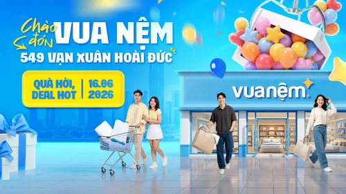 Vua Nệm Khai Trương Cửa Hàng tại 549 Vạn Xuân, Hoài Đức, Hà Nội