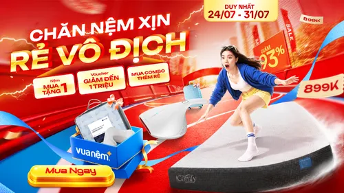 Flash Sale: Chăn Nệm Xịn – Rẻ Vô Địch
