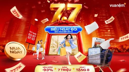 Ưu đãi 7/7: Siêu Sale Ngày Đôi – Săn Voucher Xối Xả
