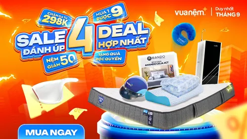 Ưu đãi tháng 9: Sale Đánh Úp – 4 Deal Hợp Nhất