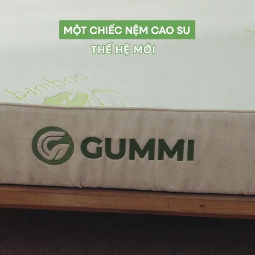 Nệm cao su Gummi Hybrid - công nghệ đa tầng, kháng khuẩn, siêu thoáng mát — 1