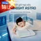 Gối ngủ sâu Memory foam 40D Goodnight Astro lõi kép