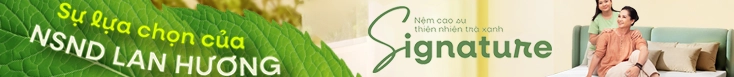 Banner mini NSND Lan Hương Gummi Signature