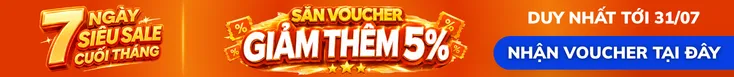 Mini banner - Giảm 5% đơn từ 500K T7 - Product Page