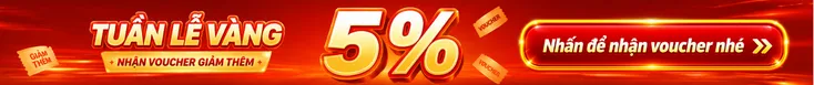 Mini Banner - Product Page - Tuần lễ vàng giảm 5% 