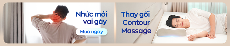 Gối giảm đau vai gáy