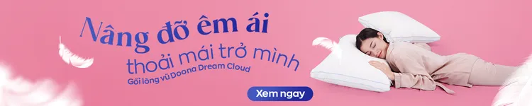 Cate gối lông vũ dream