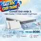Combo Giải nhiệt 2: Đệm Coolax - Tiết kiệm 808K - Ảnh thumb 1