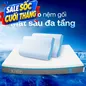 Combo Mát Sâu Đa Tầng: 1 đệm Coolax + 2 gối Nami - Ảnh thumb 1