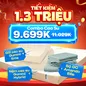 Combo Giá Rẻ: Gummi Hybrid + 1 bộ chăn ga + 2 gối cao su Ema - tiết kiệm 1330k - Ảnh thumb 1