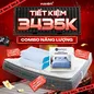 Combo Năng Lượng : 1 Đệm Energy + 1 bộ chăn ga Lagom + 2 gối Nami - tiết kiệm 3435K - Ảnh thumb 1