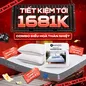 Combo Điều hòa thân nhiệt 1: 1 Đệm Cloud 2.0 + 1 bộ ga Bliss + 2 gối Fit - tiết kiệm 1681K - Ảnh thumb 1