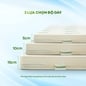 Nệm cao su thiên nhiên Gummi Classic thế hệ mới dày 5/10/15cm - Ảnh thumb 8