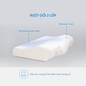 Gối foam Doona Restful công thái học giảm đau cổ vai gáy - Ảnh thumb 4