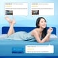 Nệm foam Nhật Bản Aeroflow Pride bảo vệ cột sống dày 22cm - Ảnh thumb 11