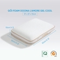 Gối memory foam Doona L'amore cool gel mát lạnh - Ảnh thumb 1