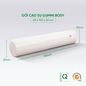 Gối ôm Cao su Gummi Body 100% thiên nhiên thoáng mát - Ảnh thumb 1