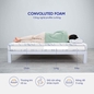 Nệm foam Goodnight Luna 3 vùng massage kháng khuẩn dày 20cm - Ảnh thumb 4