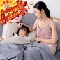 Vỏ chăn Cotton satin AMD The Essentials Đơn Sắc 3 màu - Ảnh thumb 1