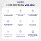 Nệm foam làm mát, kháng khuẩn nâng đỡ 5 vùng Comfy Lux 1.0 - Ảnh thumb 15