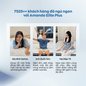 Nệm lò xo túi độc lập Amando Elite Plus giảm tiếng ồn dày 25cm - Ảnh thumb 6